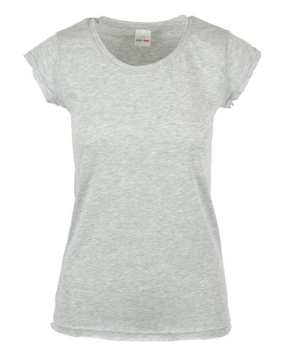 Maglia scollatura tonda Grigio Melange