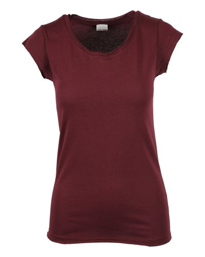 Maglia scollatura tonda Bordeaux