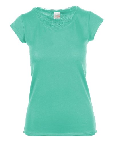 Maglia scollatura tonda Acqua Marina