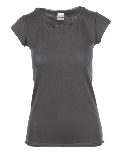 Maglia scollatura tonda Titanio