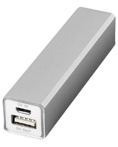 Powerbank in alluminio 2.200 mAh Volt Argento