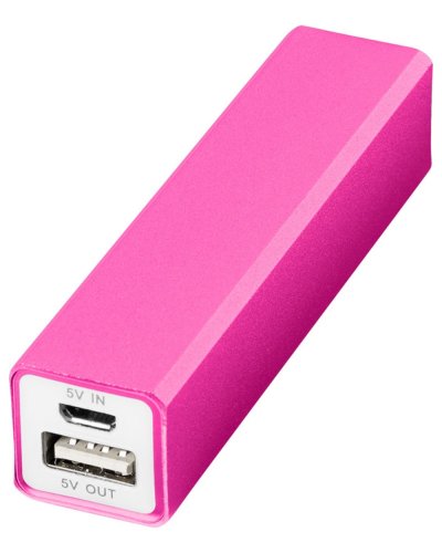 Powerbank in alluminio 2.200 mAh Volt Rosa