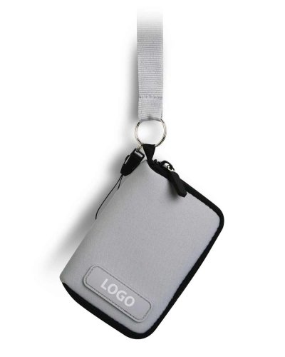 Astuccio da appendere al collo Grigio