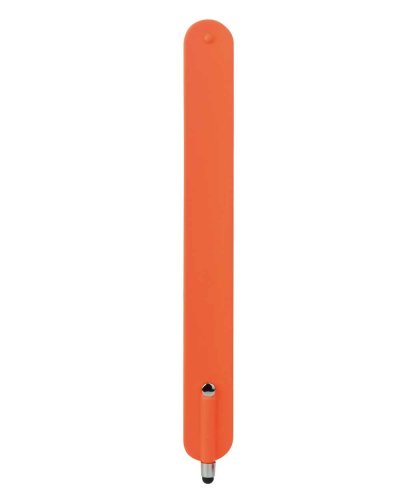 Bracciale autoavvolgente con pennino touch screen Arancione