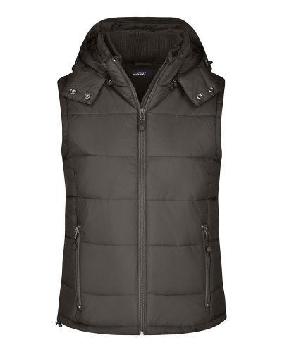 Ladies' Padded Vest Mud
