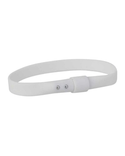 Bracciale con pennino touch screen Bianco