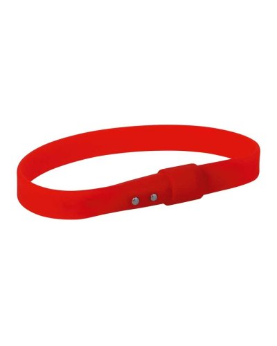 Bracciale con pennino touch screen Rosso