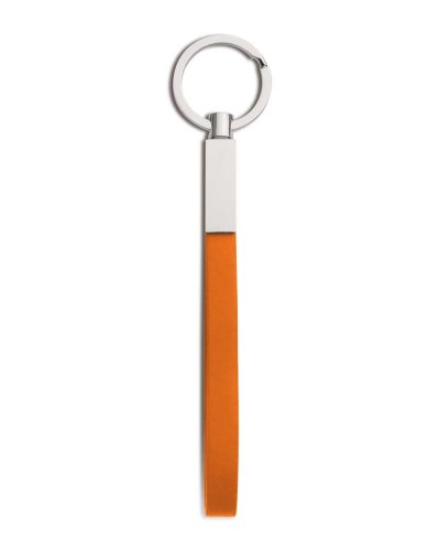 Portachiavi in ecopelle Arancione