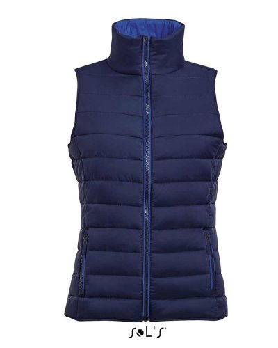 Giacca donna senza maniche Wave Blu Navy