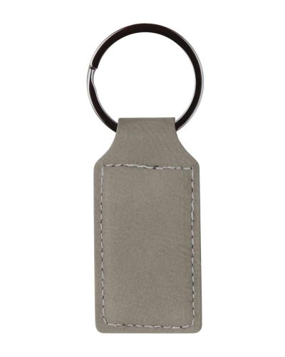 Portachiavi con effetto scamosciato Beige