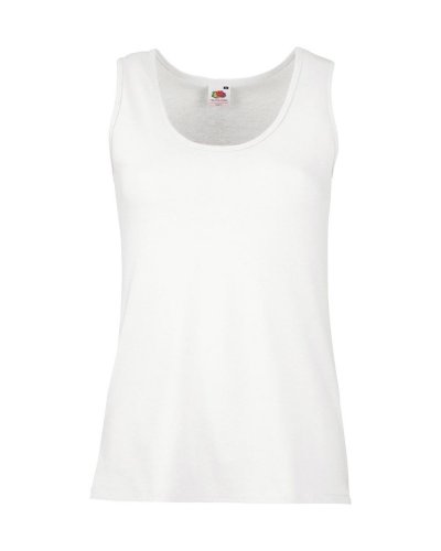 Tank Top Lady-Fit Value Weight Bianco