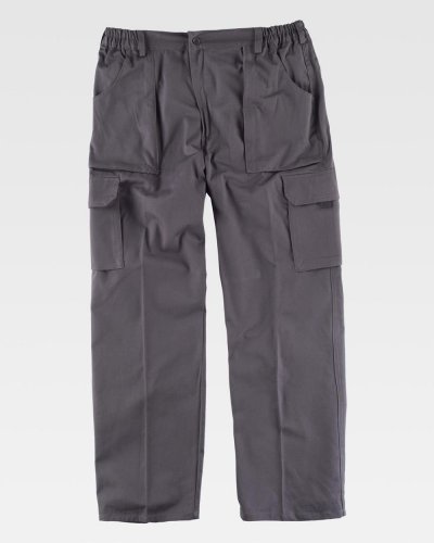 Pantalone con elastico in vita