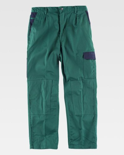 Pantalone multitasche con tasce per ginocchiere