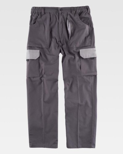 Pantalone multitasche rinforzato sul retro