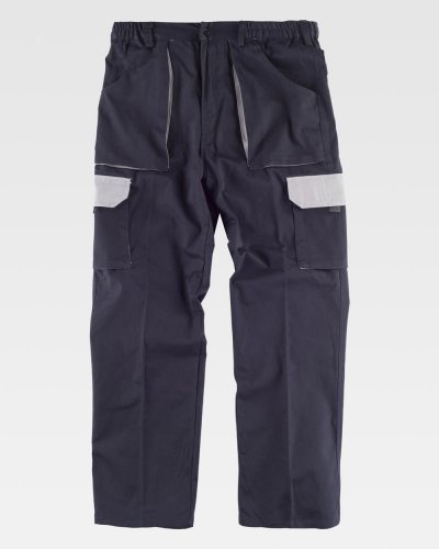 Pantalone multitasche rinforzato sul retro