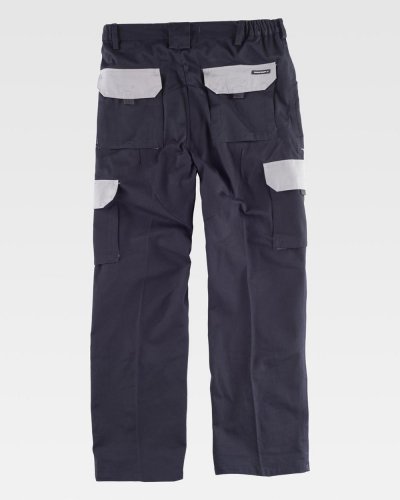 Pantalone multitasche rinforzato sul retro