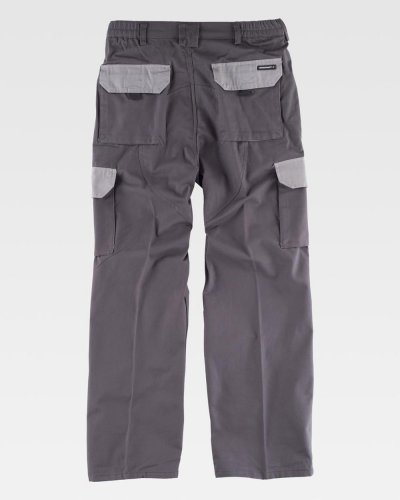 Pantalone multitasche rinforzato sul retro