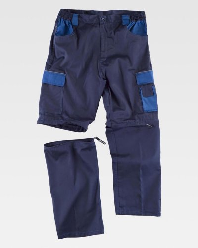Pantalone multitasche con gambe staccabili