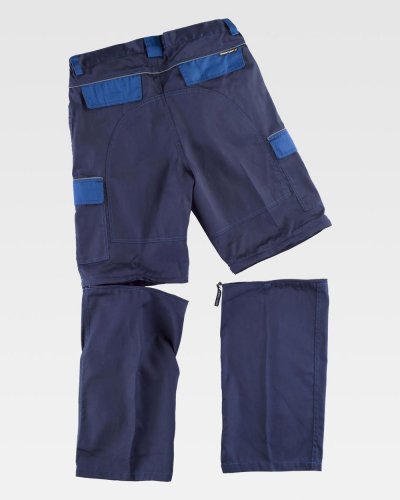 Pantalone multitasche con gambe staccabili