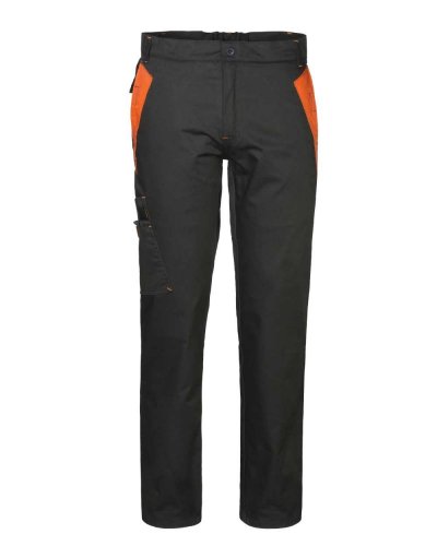 Pantalone Silverstone 1° categoria Nero / Arancio