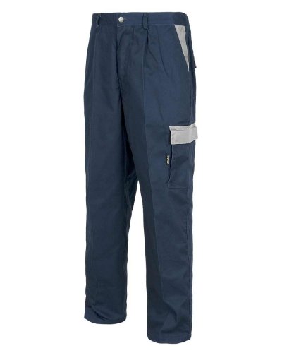 Pantalone con tasche in colore contrastante