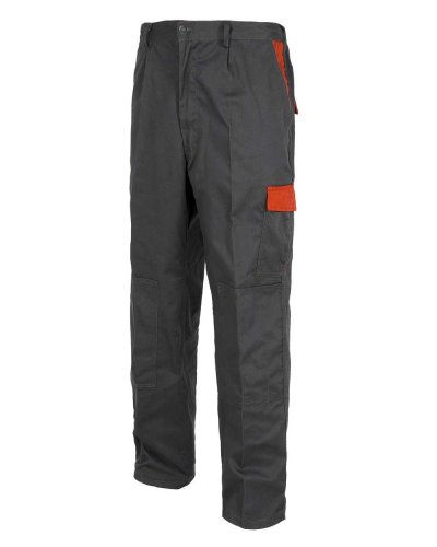 Pantalone multitasche con tasce per ginocchiere