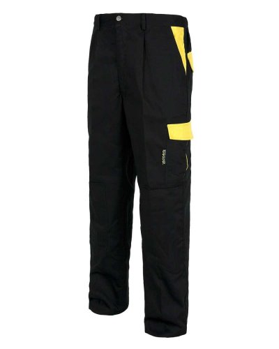 Pantalone multitasche con tasce per ginocchiere