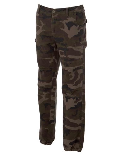 Pantalone multitasche elasticizzato Kabul Camouflage Green