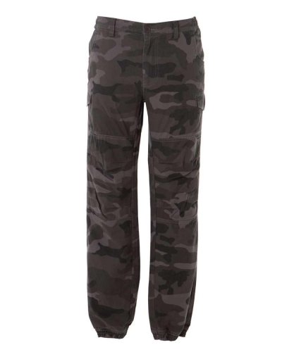 Pantalone multitasche elasticizzato Kabul Camouflage Grey