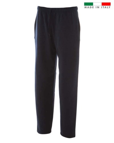 Pantaloni in felpa made in Italy Arezzo Navy