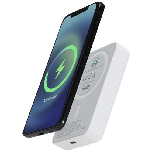 Acrab 15 w 10.000 mah magnetische kabellose powerbank mit 20 w pd aus