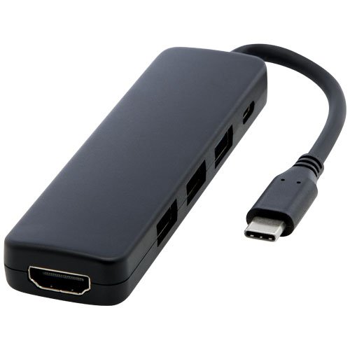 Adaptateur multimédia en plastique recyclé loop rcs usb 2.0-3.0 avec p
