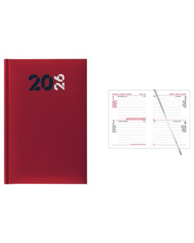 Agenda bigiornaliera tascabile 7x10