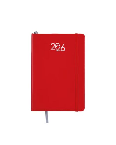 Agenda giornaliera 2026 con copertina rigida