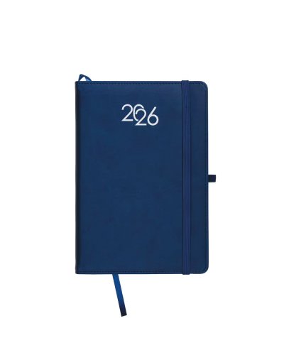 Agenda giornaliera 2026 copertina rigida in pu