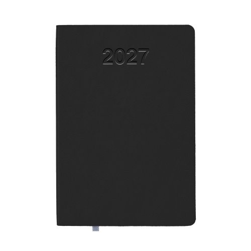 Agenda Giornaliera 2027 PU flessibile 14,5x21cm 176 pagine