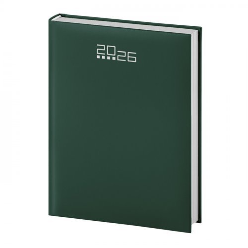 Agenda Giornaliera Gommata 17x24cm 404p 6 Lingue 2 Colori