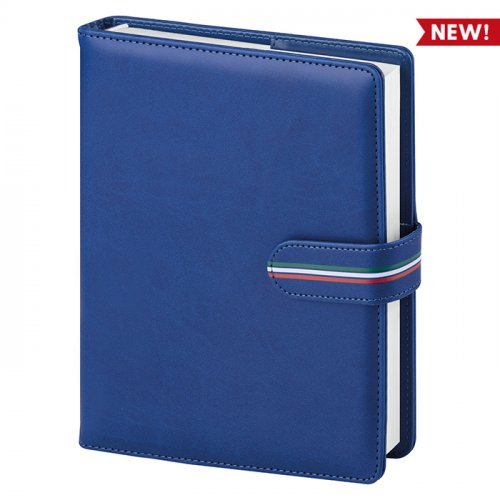 Agenda Portafoglio con Chiusura tricolore con magnete