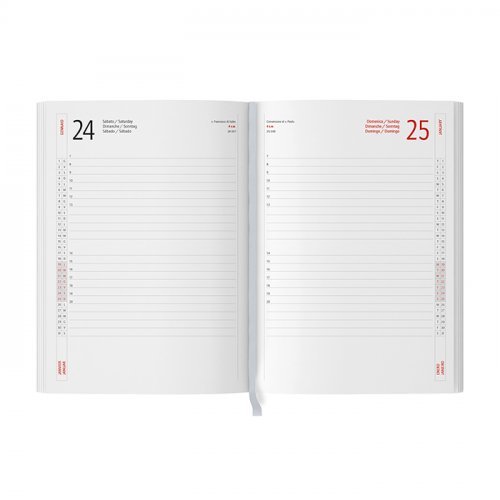 Agenda Portafoglio weekend diviso