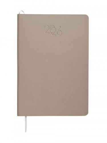 Agenda settimanale 2026 con copertina flessibile in pu termovirante