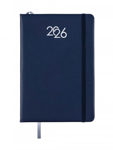 Agenda settimanale 2026 con copertina rigida in pu