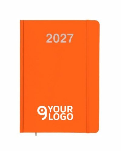 Agenda settimanale 2027  copertina rigida in cartoncino laminato