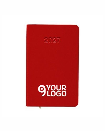 Agenda Settimanale 2027 , Pocket 9x14cm, Copertina PU