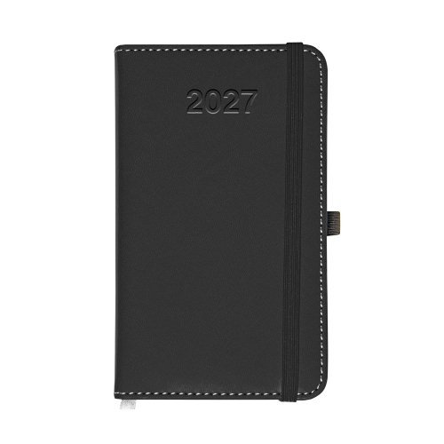 Agenda Settimanale 2027 PU, elastico, 9x14cm
