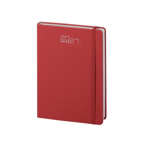Agenda settimanale 128p PU multilingue 15x21cm con elastico Crociera