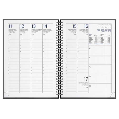 Agenda Settimanale Spiral Printflex