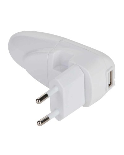 Alimentatore USB in plastica e metallo