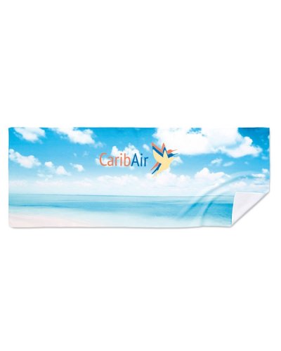 Asciugamano Full Color 100x30cm PubliPrint Bianco Morbido