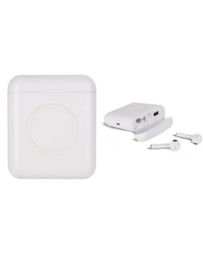 Auricolari bluetooth con caricatore USB e wireless