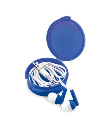 Auricolari con custodia circolare